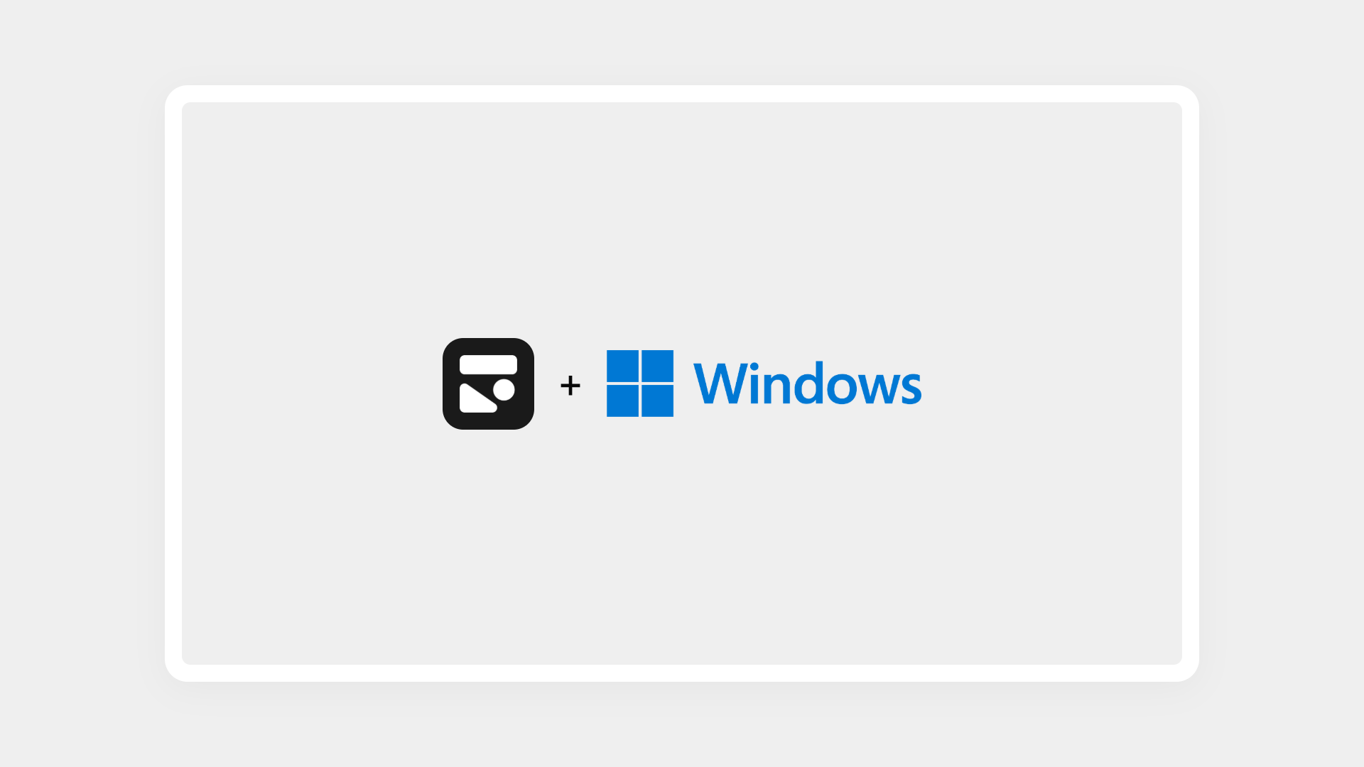 Subframe Desktop app, now on Windows